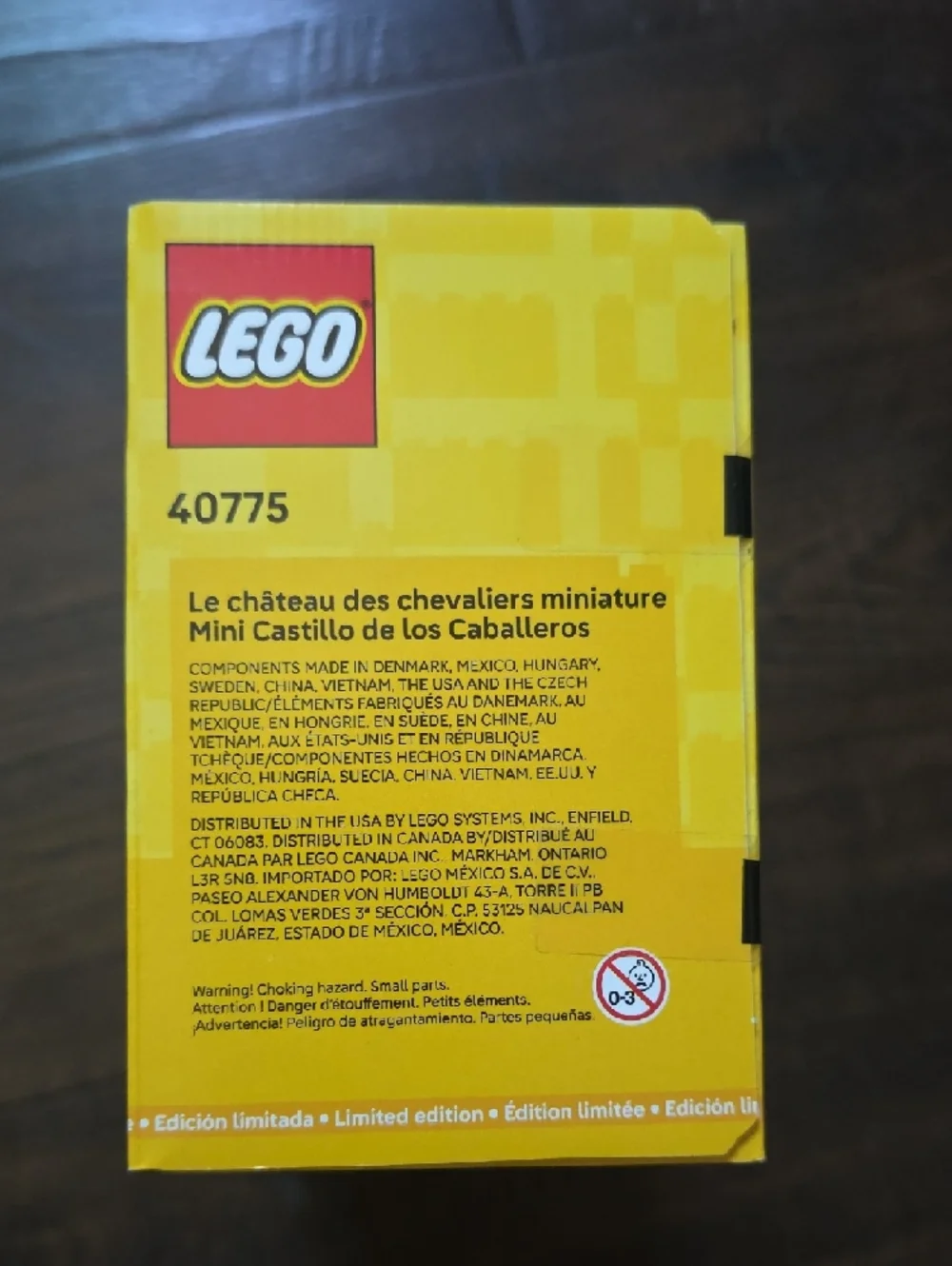 Lego Mini Knight's Castle Set - #40775